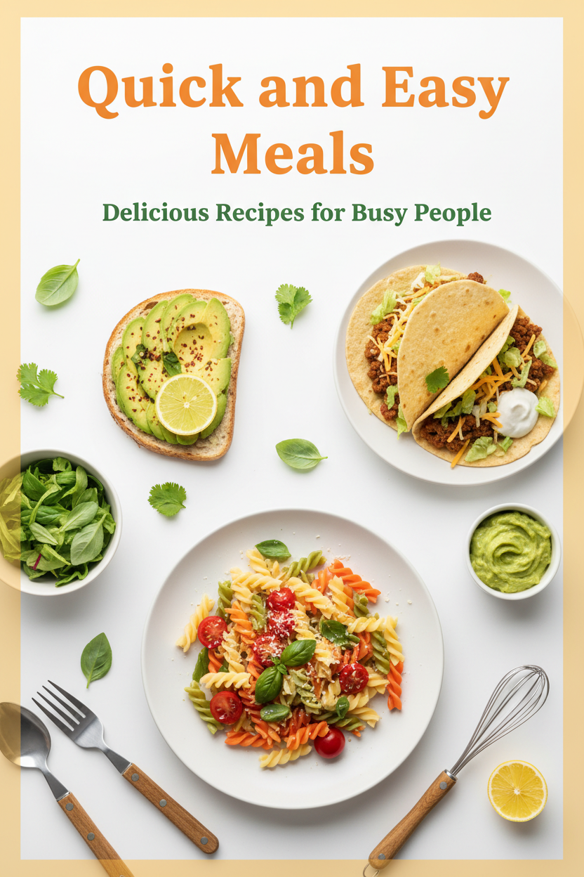 Quick and Easy Meals ebook cover